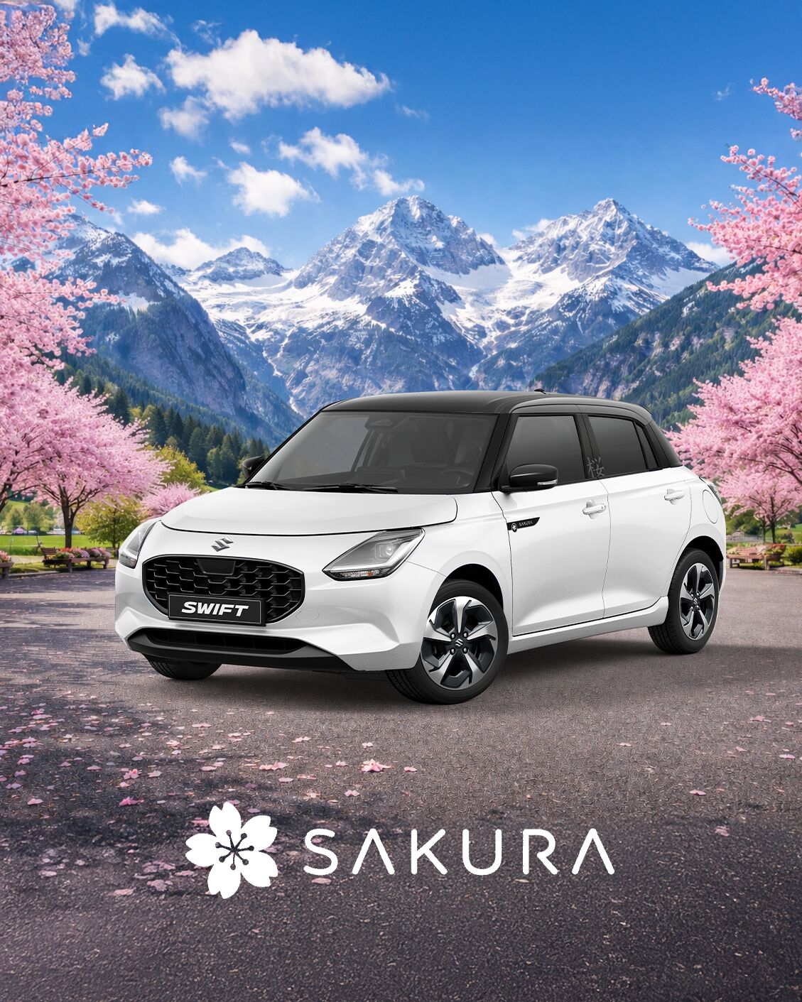 Die neue Sondermodellserie SAKURA bei Dorfgarage Isler